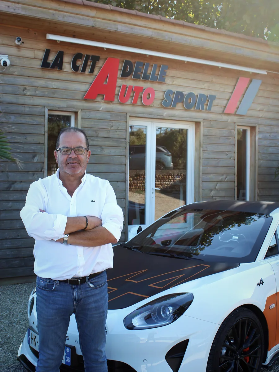 Nicolas Buisson, gérant de La Citadelle Auto Sport